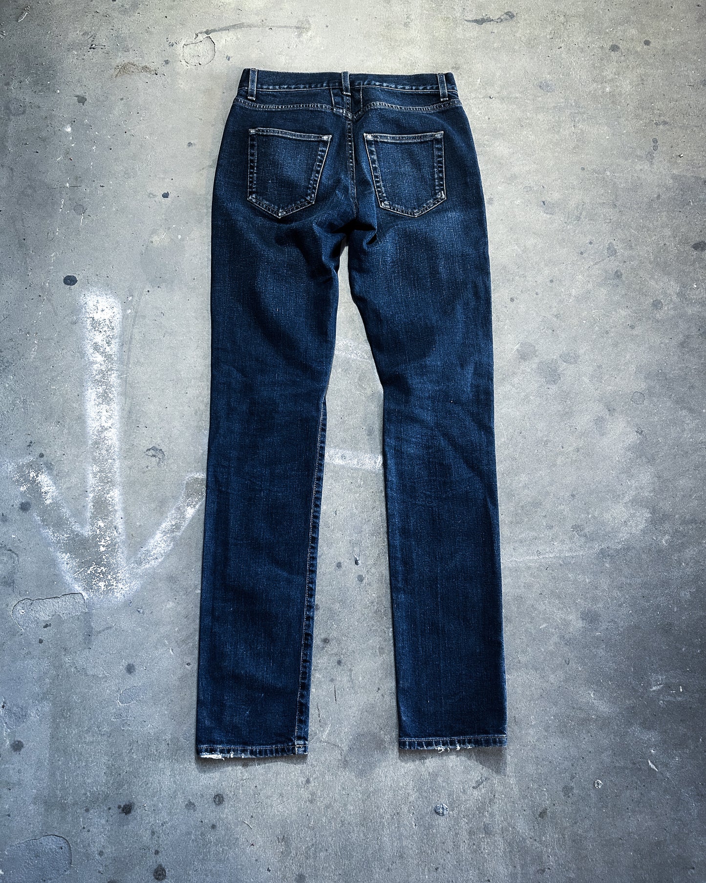 S/S16 BLUE WHISKERED DO2 DENIM BY HEDI SLIMANE