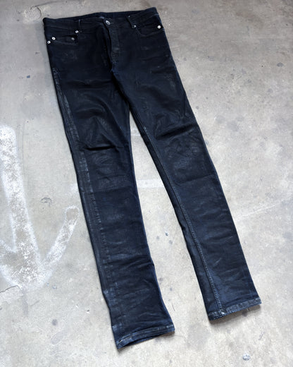 F/W19 BLACK WAX TYRONE CUT DENIM
