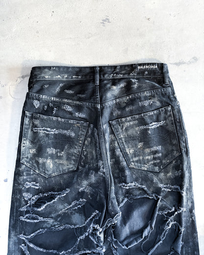 SS23 MUDSHOW DESTROYED DENIM