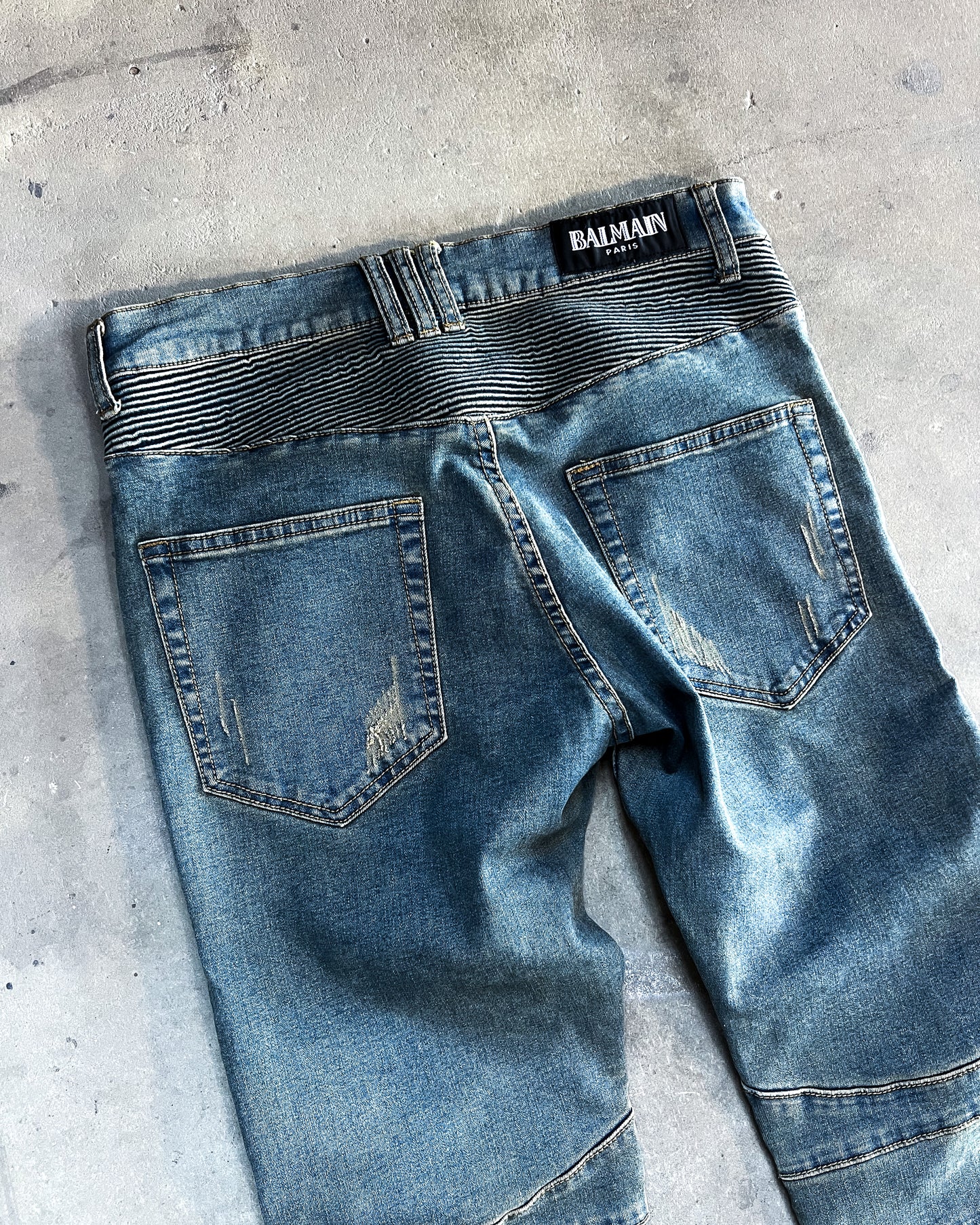 S/S14 REINFORCED BIKER DENIM