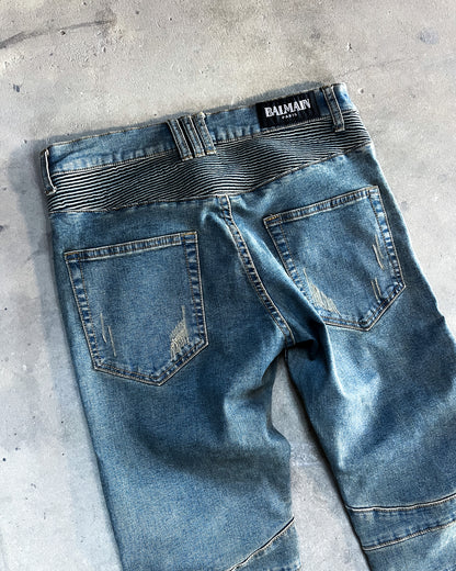 S/S14 REINFORCED BIKER DENIM
