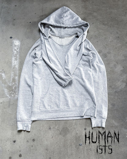 A/W05 GREY SCARF HOODIE