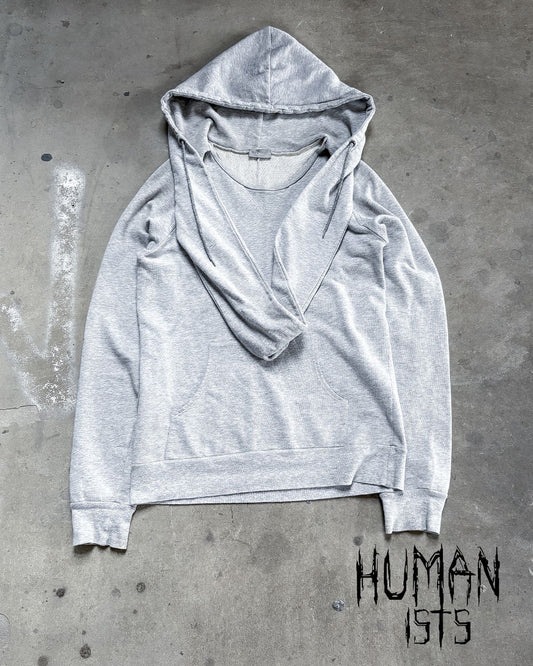 A/W05 GREY SCARF HOODIE