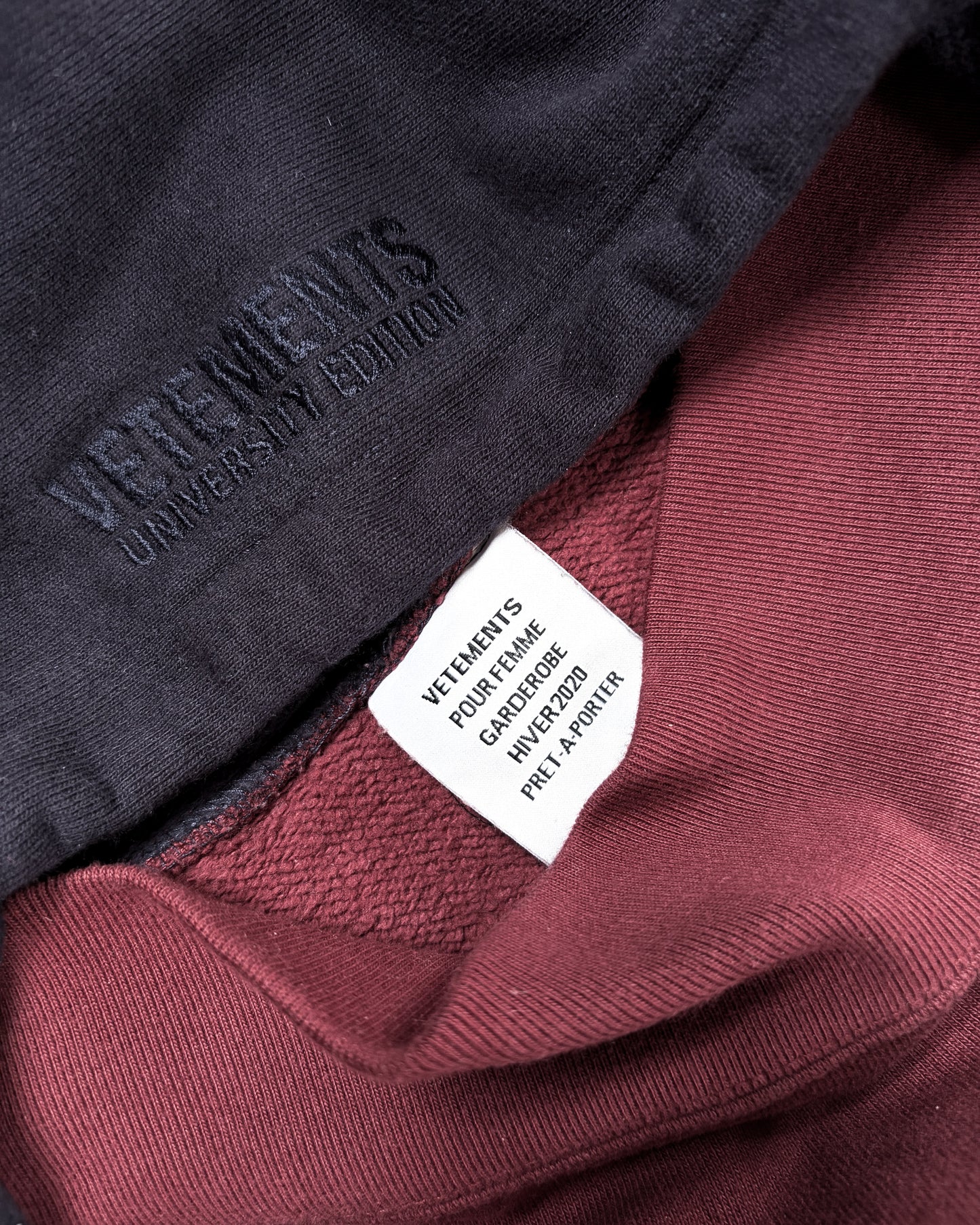 A/W19 BAD GATEWAY RECONSTRUCTED HOODIE
