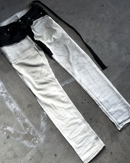SAMPLE WAXED DECONSTRUCTED TYRONE DENIM