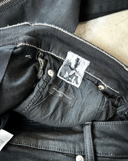 WAXED BOLAN BANANA DENIM