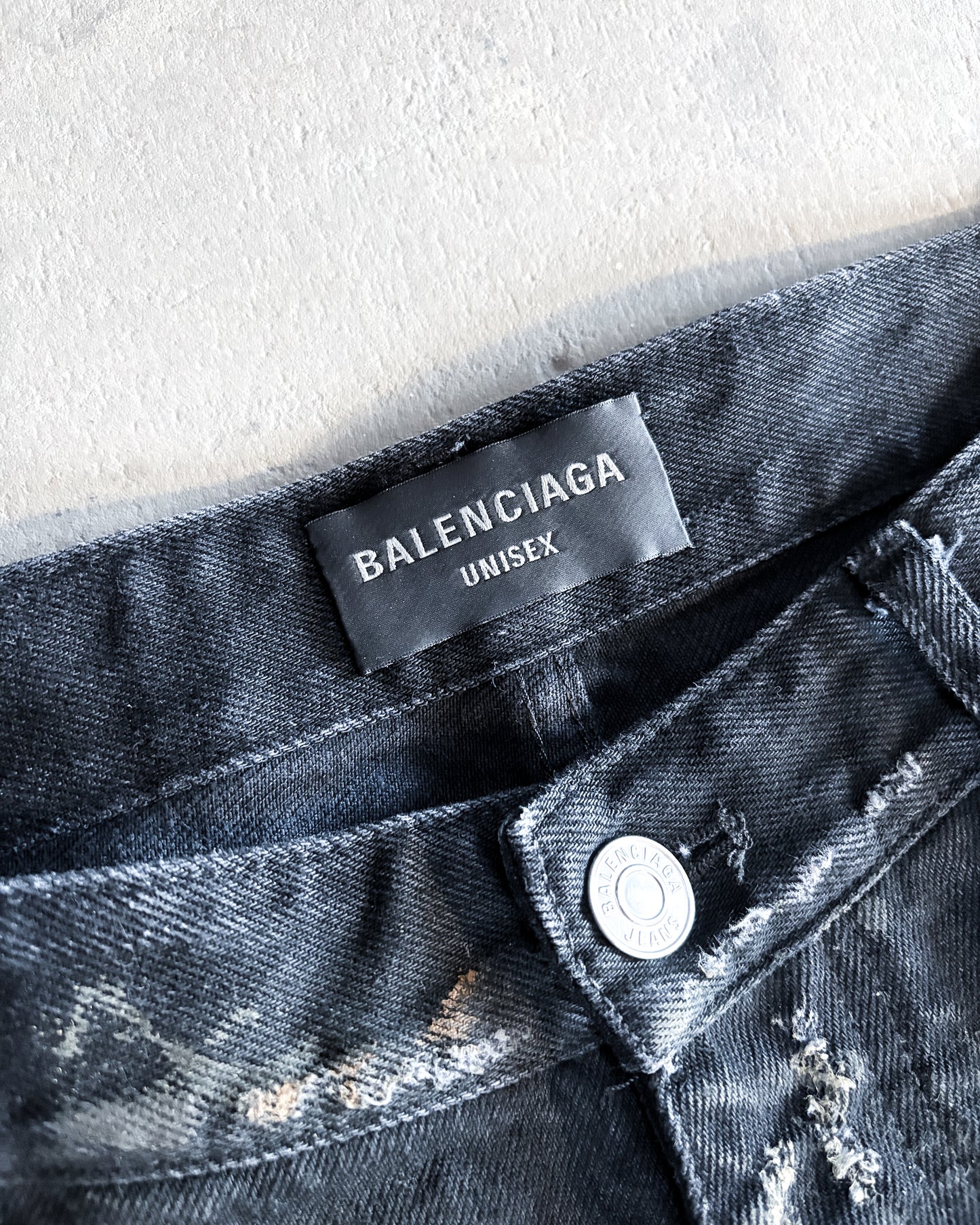 SS23 MUDSHOW DESTROYED DENIM