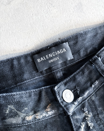 SS23 MUDSHOW DESTROYED DENIM