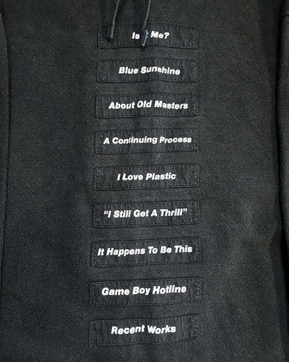 SS18 POEM PATCH HOODIE