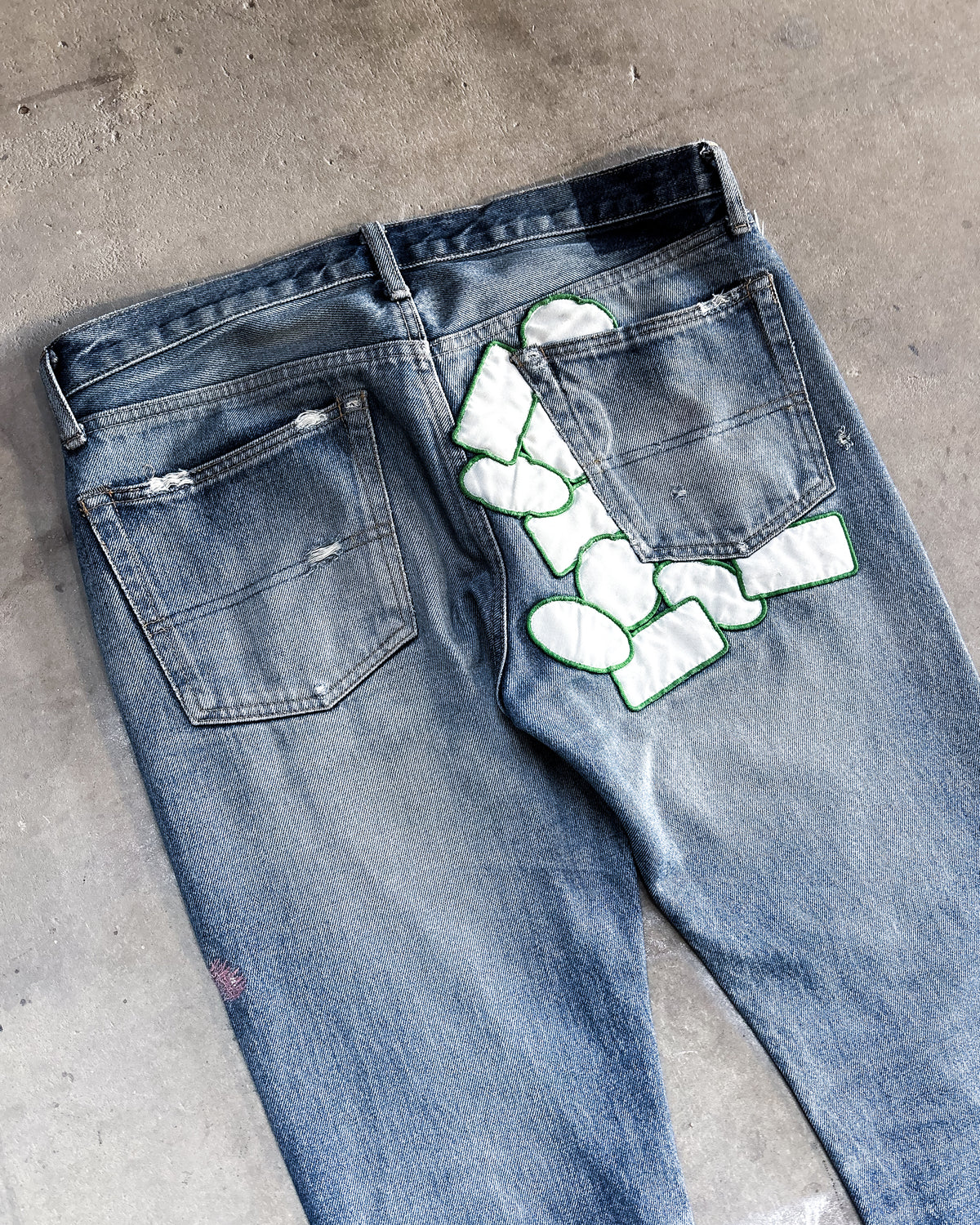 S/S05 “BUT BEAUTIFUL” GRAFFITI DENIM