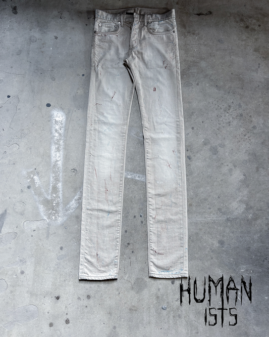 S/S10 ‘WILDCAT’ PAINT SPLATTER DENIM