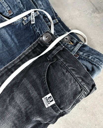 AW20 HYBRID SPLIT DISTRESSED DENIM