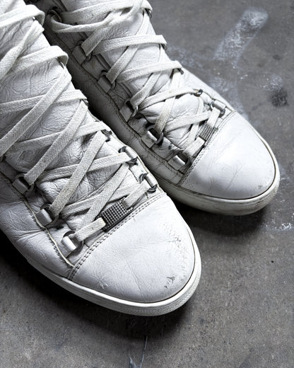 WHITE ARENA HIGH TOPS