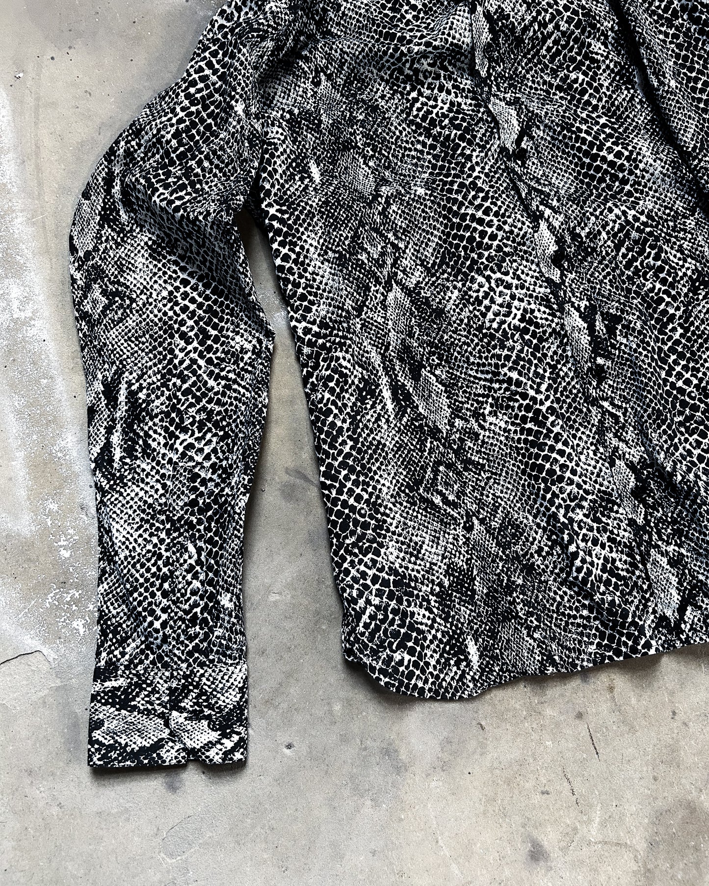 A/W13 HEDI SLIMANE PYTHON SHIRT