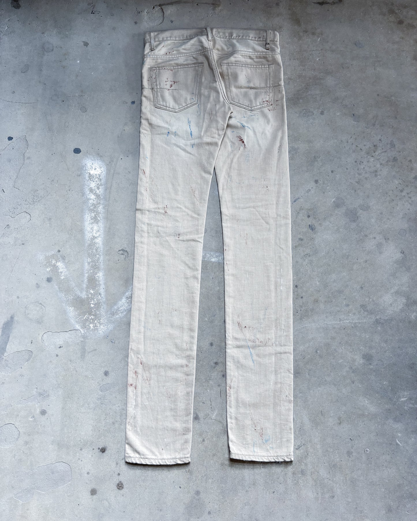 S/S10 BEIGE ‘WILDCAT’ DENIM