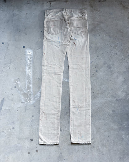 S/S10 BEIGE ‘WILDCAT’ DENIM