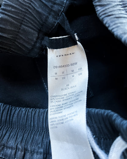 S/S19 “BABEL” BLACK WAX SHORTS