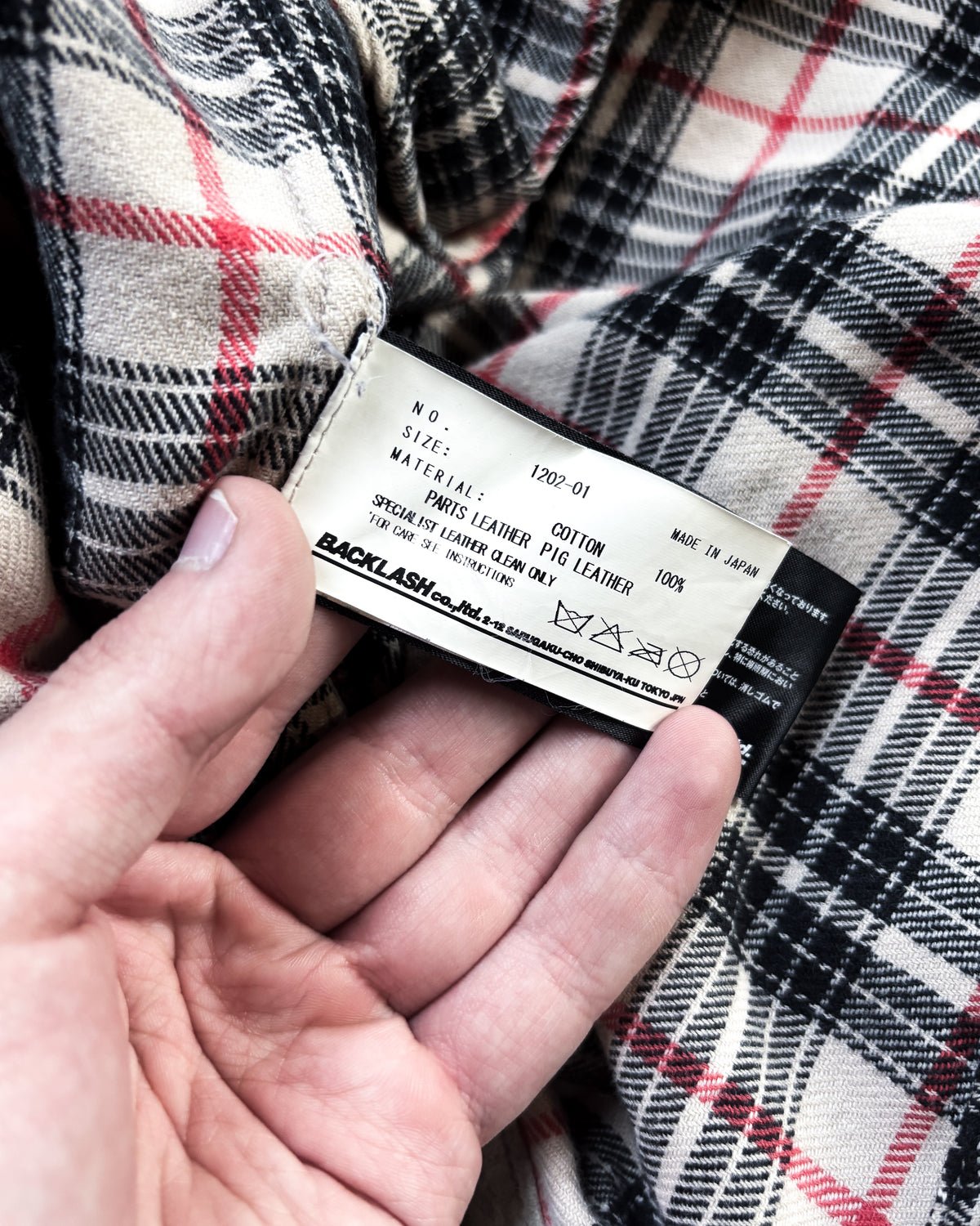 BACKLASH LEATHER GRADIENT FLANNEL
