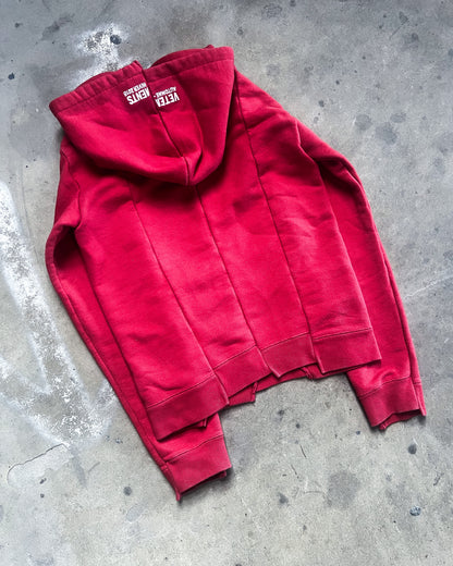 A/W18 RED ANTWERPEN HOODIE