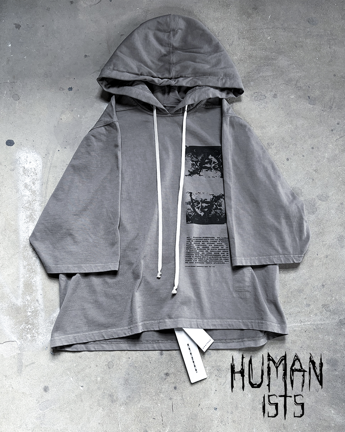 S/S20 DUST SHORT SLEEVE HOODIE