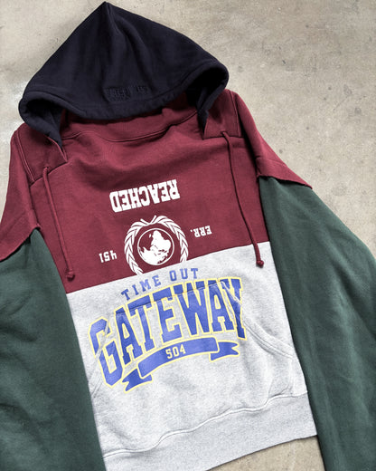 A/W19 BAD GATEWAY RECONSTRUCTED HOODIE