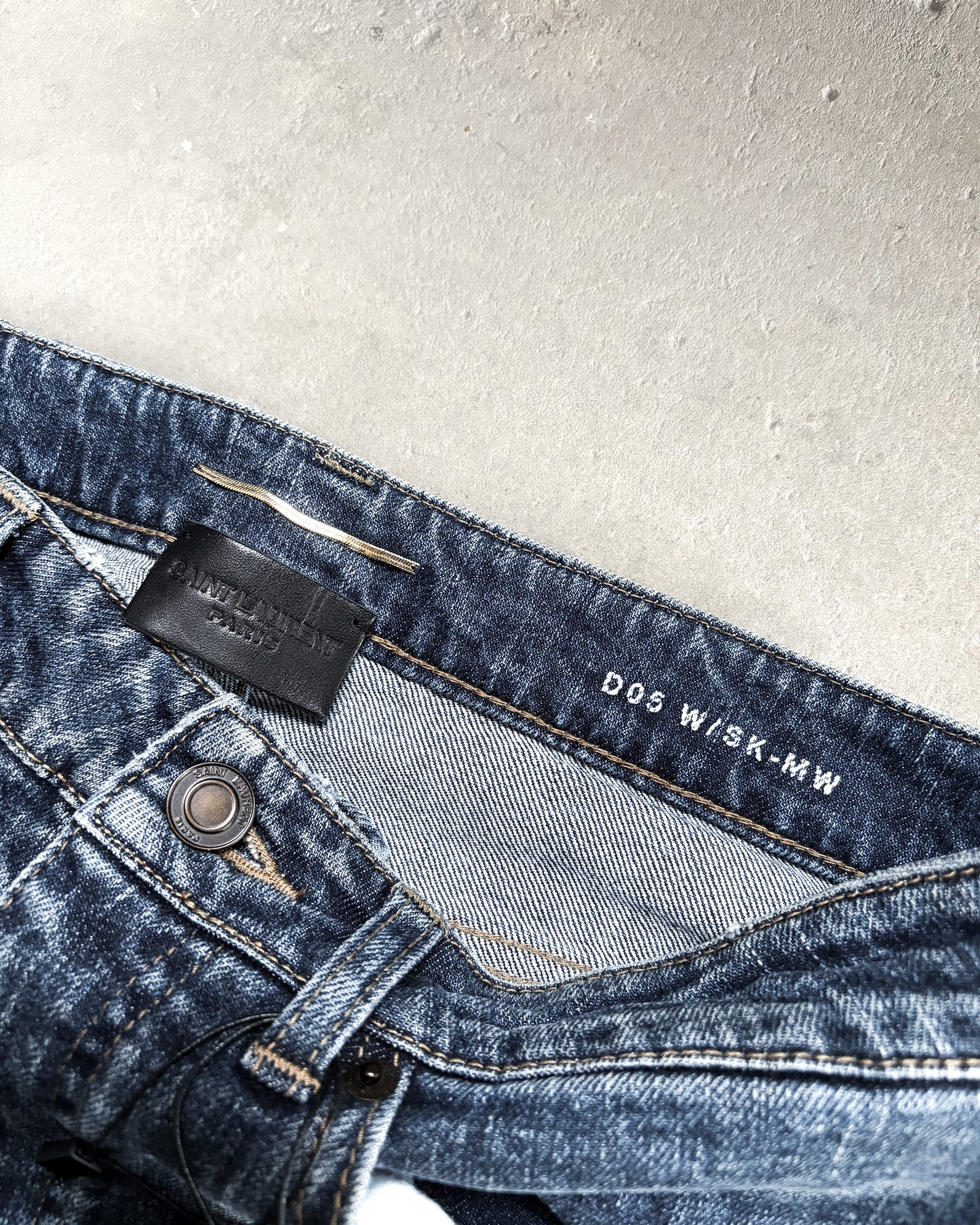 A/W18 BLUE REPAIR DO5 DENIM
