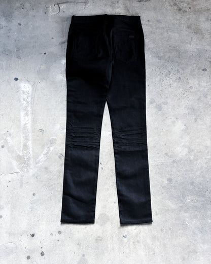 F/W20 WAXED BLACK D03 DENIM