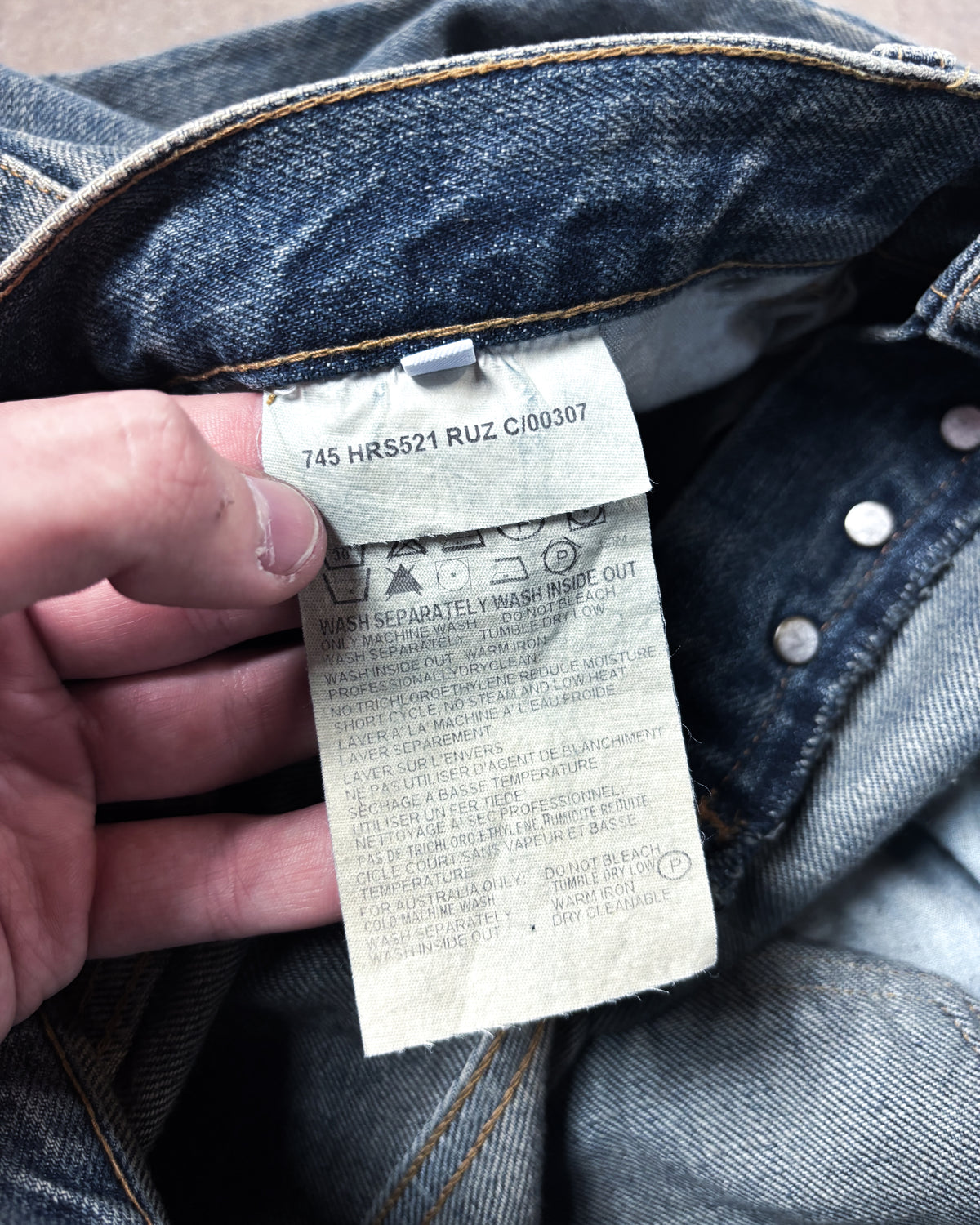 PRE-05 FADED BLUE BOOTCUT DENIM