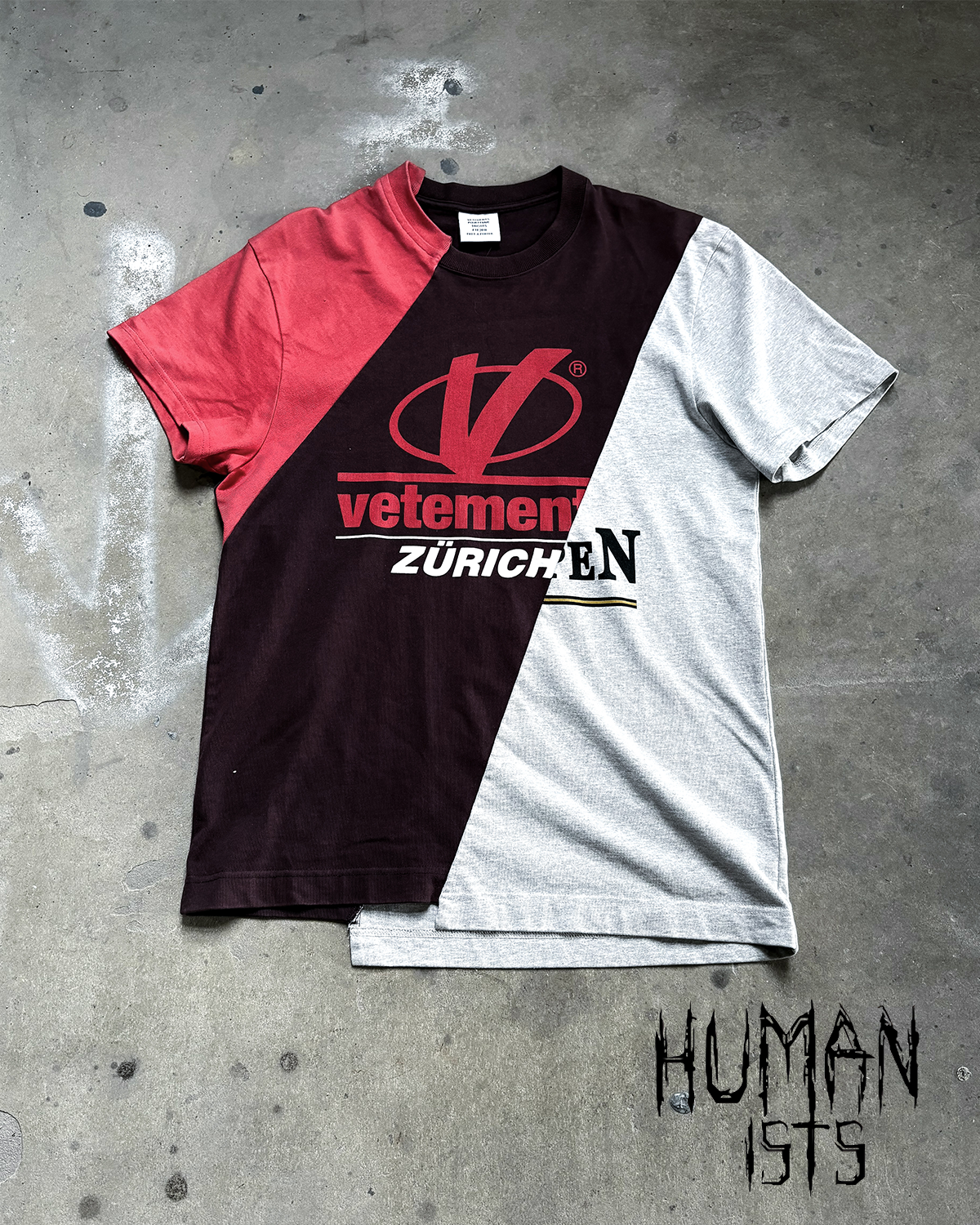 AW18 RECONSTRUCTED T-SHIRT