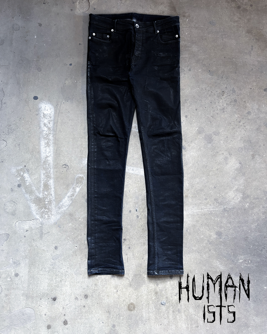 F/W19 BLACK WAX TYRONE CUT DENIM
