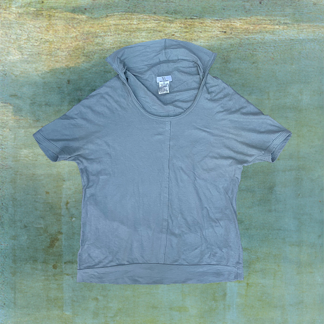 Y’s round neck collar shirt (AW11)