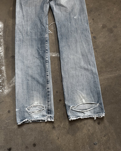 THRASHED HYSTERIC GLAMOUR DENIM