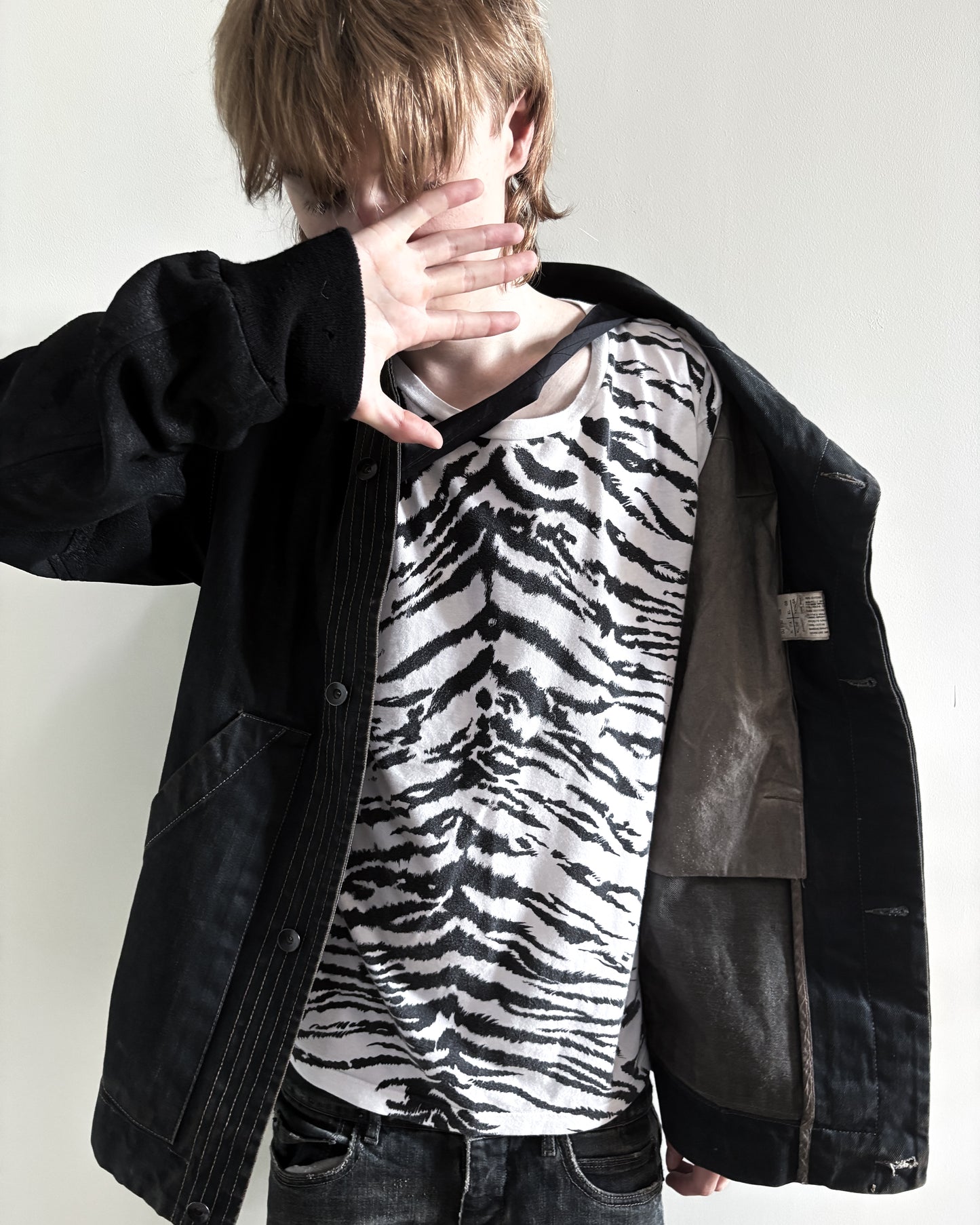 SS14 ZEBRA STRIPED T-SHIRT