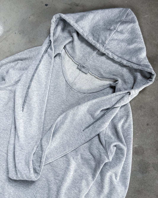 A/W05 GREY SCARF HOODIE