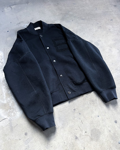 F/W16 ‘B’ PATCH VARSITY JACKET