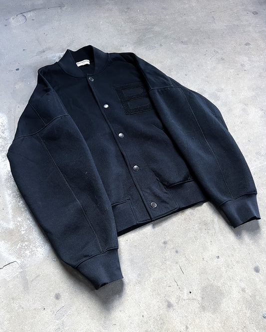 F/W16 ‘B’ PATCH VARSITY JACKET