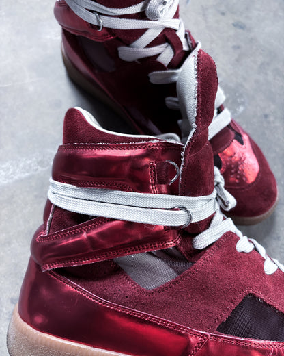 S/S15 METALLIC CUTOUT HIGH TOPS
