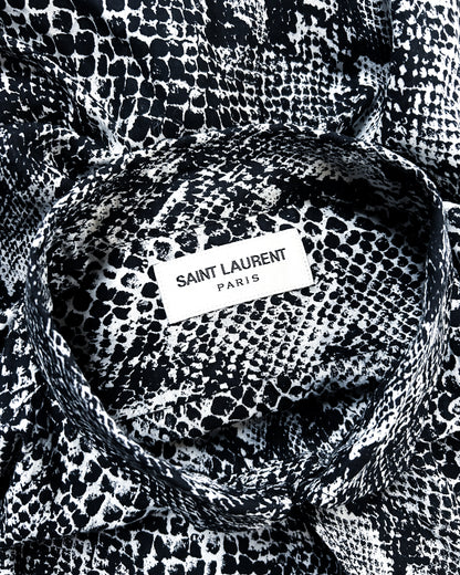 A/W13 HEDI SLIMANE PYTHON SHIRT
