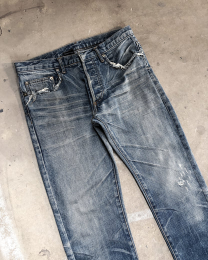 S/S03 BLUE CLAWMARKS BY HEDI SLIMANE