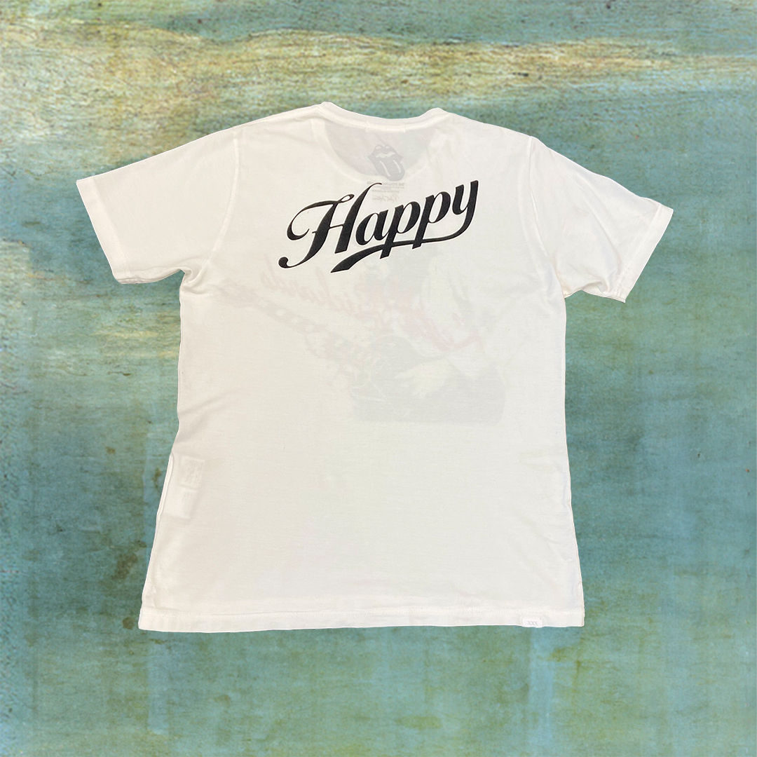 HYSTERIC GLAMOUR KEITH RICHARDS HAPPY TSHIRT