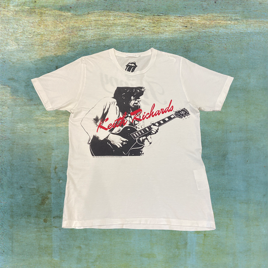 HYSTERIC GLAMOUR KEITH RICHARDS HAPPY TSHIRT