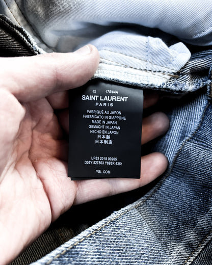 F/W18 BLUE WASHED D02 DENIM