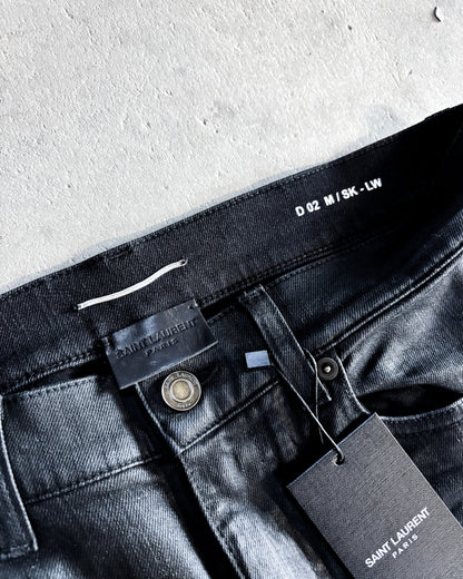 F/W22 BLACK WAXED D02 DENIM