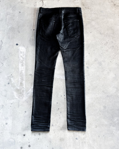 F/W22 BLACK WAXED D02 DENIM
