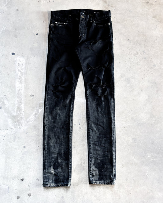 A/W16 OIL SPILL CRASH DENIM