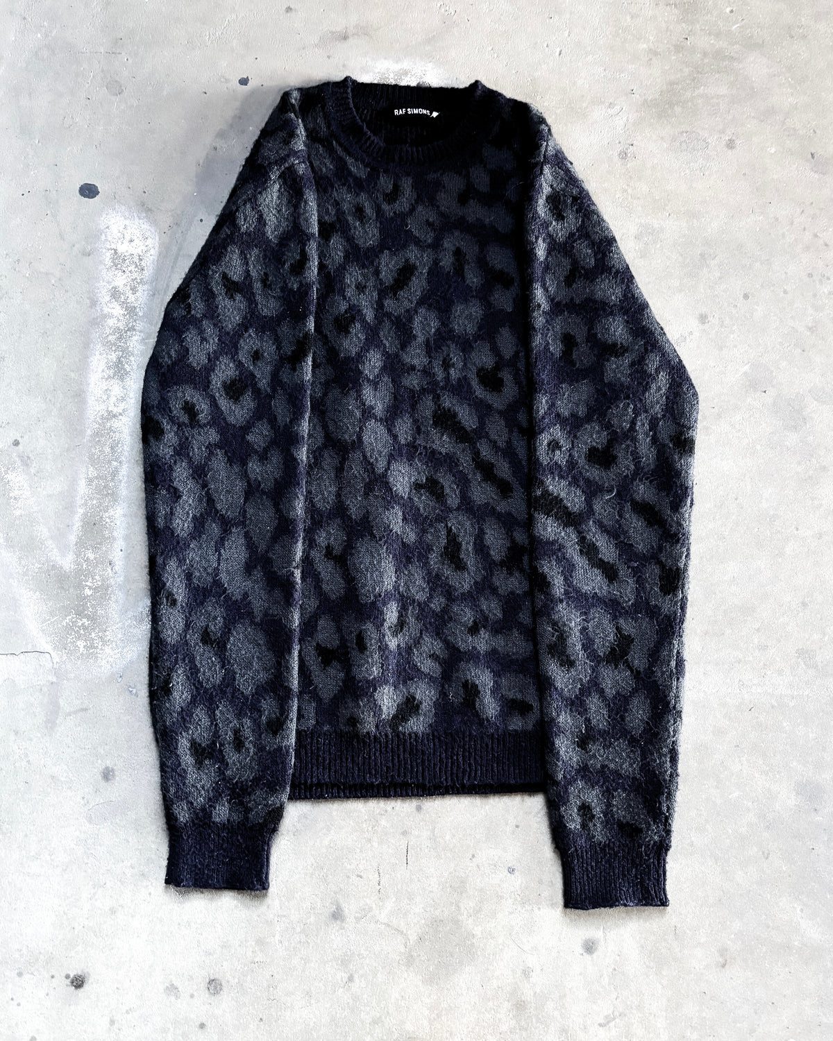 F/W13 MOHAIR LEOPARD SWEATER