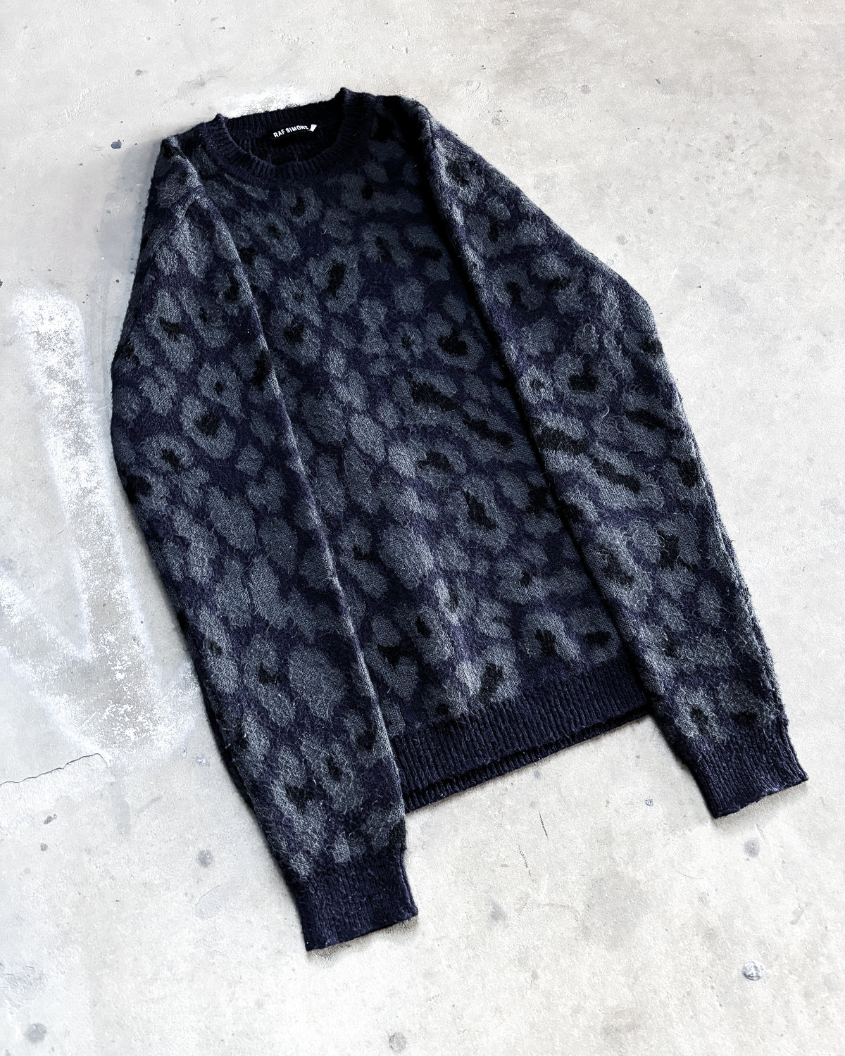 F/W13 MOHAIR LEOPARD SWEATER