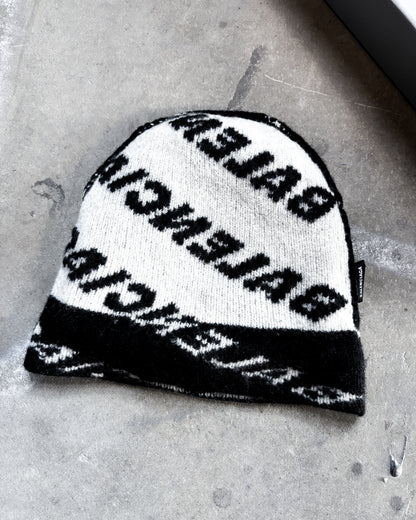 ALL OVER LOGO WOOL BEANIE