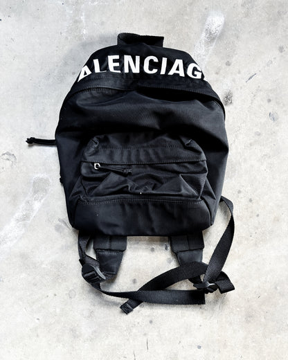 WHEEL LOGO BACKPACK