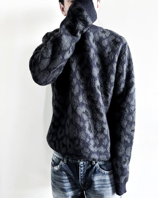 F/W13 MOHAIR LEOPARD SWEATER